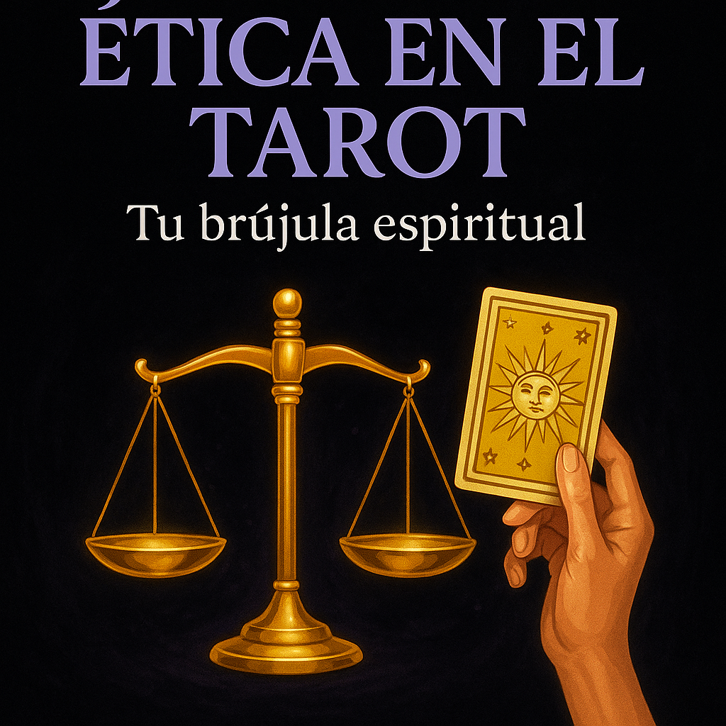 Ética en el Tarot: Guía visual interactiva sobre los principios esenciales para una práctica consciente y respetuosa de las lecturas de tarot.