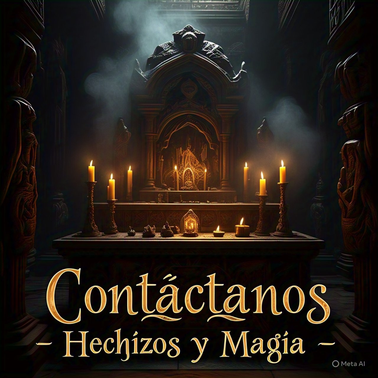 Velas para conexión espiritual - Hechizos y Magia Velas encendidas en altar espiritual