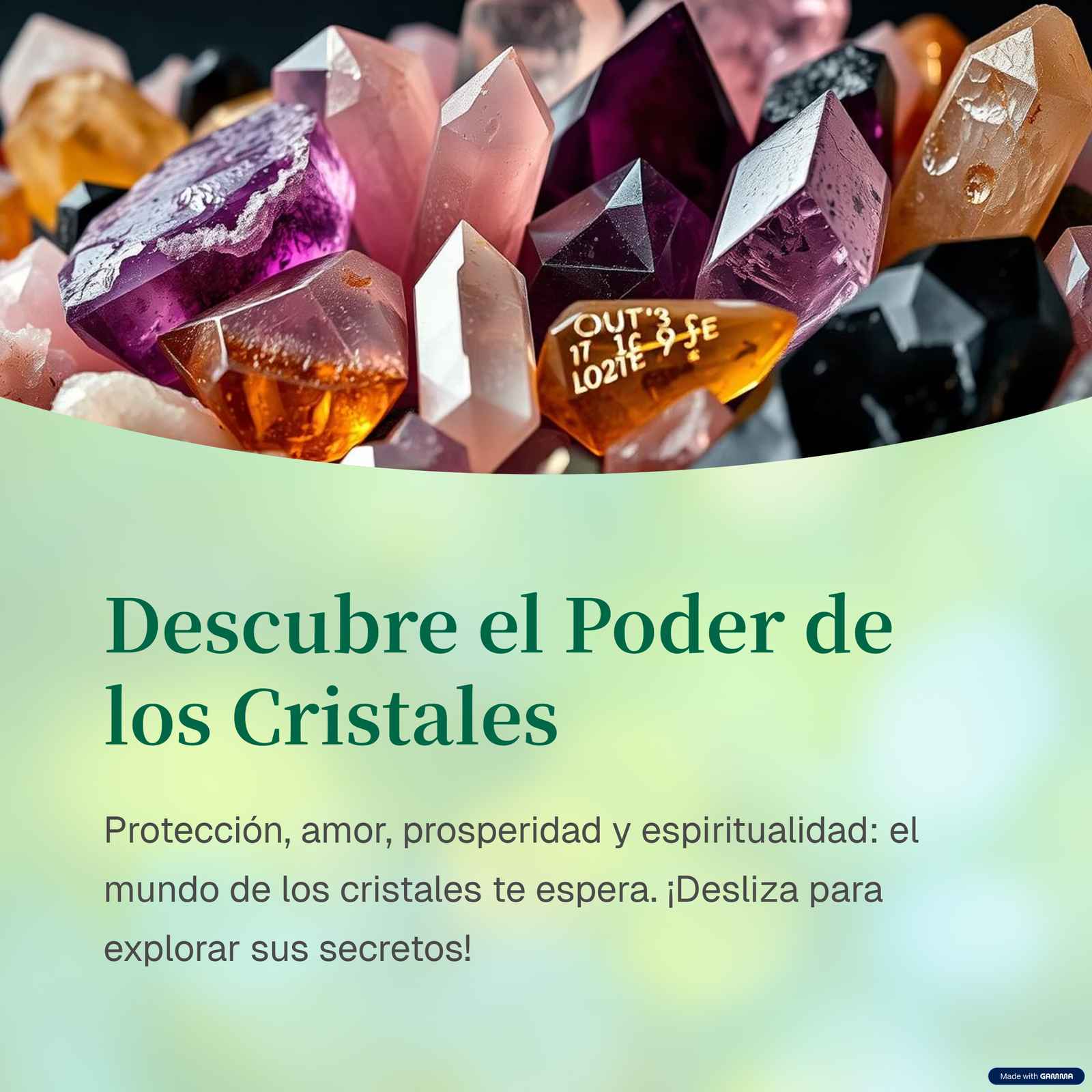 Descubre el poder de los cristales mágicos
