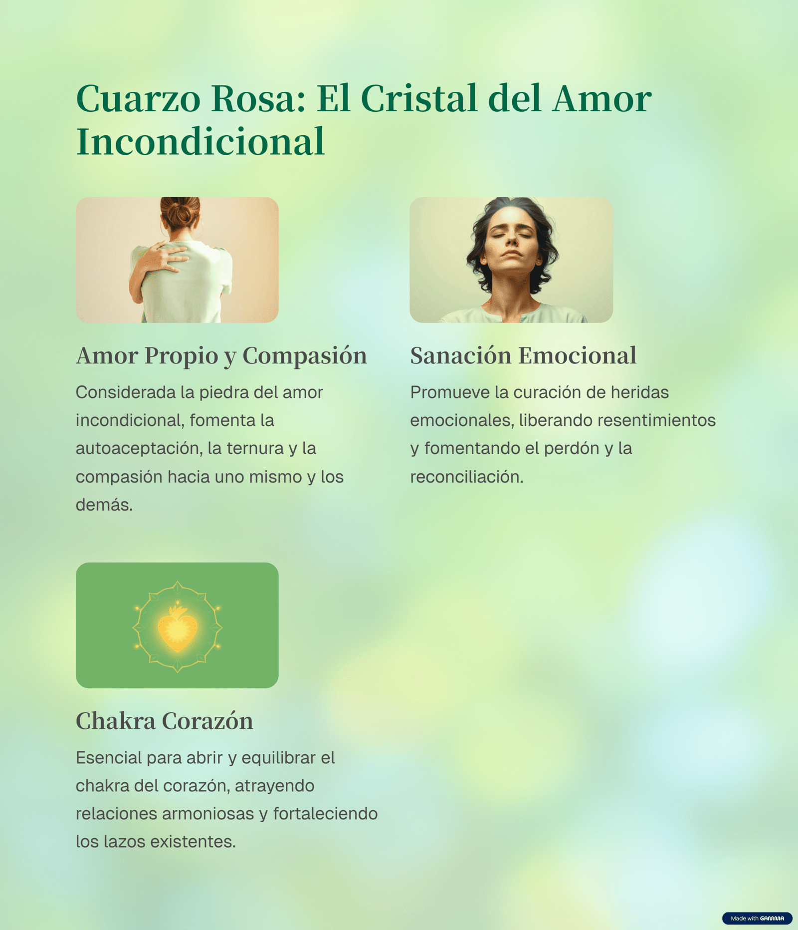 Cuarzo rosa, el cristal del amor incondicional