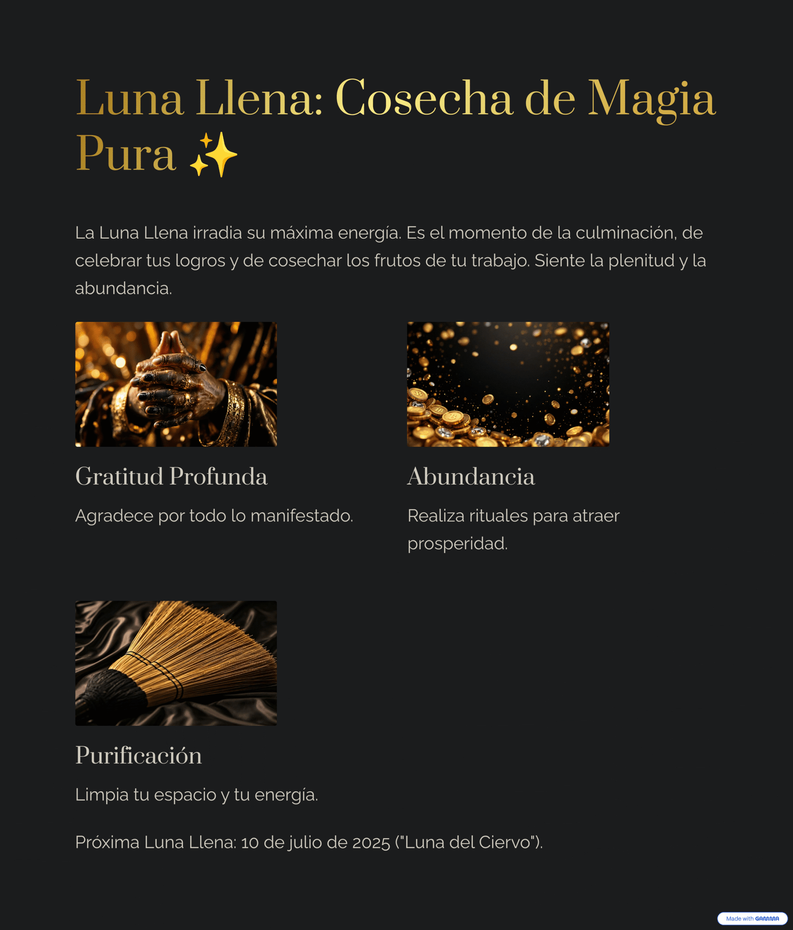 Luna Llena: Cosecha de Magia Pura